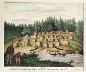 Campement indien sur l